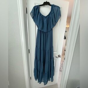 Baltic Born Swiss Dot Maxi Dress